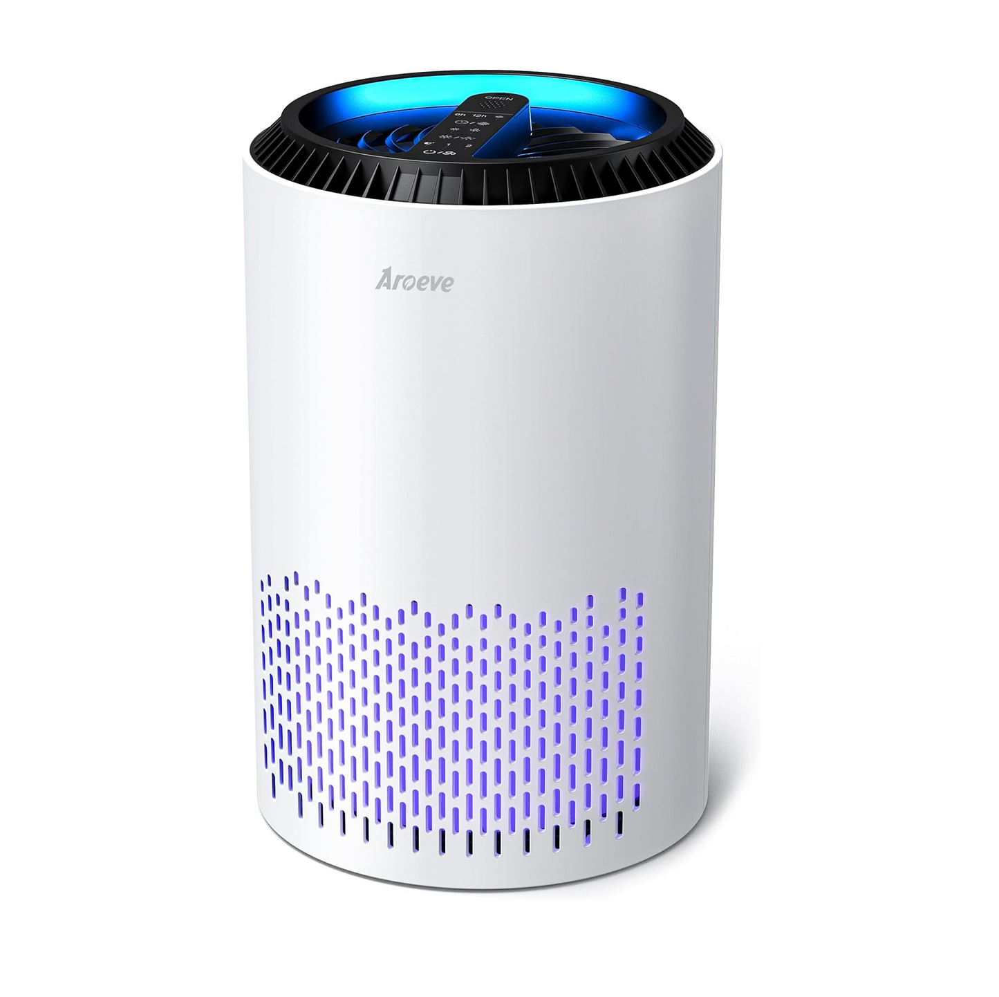 White Aroeve air cleaner and purifier for home and Bedroom